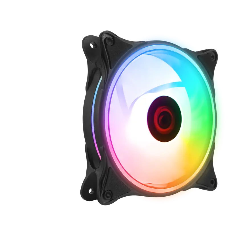GLARE F50 - 1200RPM 3P+4P Molex Soketli Kasa Fanı-Siyah