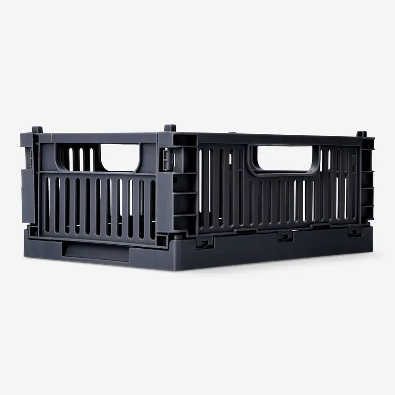 Gri Katlanabilir Plastik Kasa 22 cm