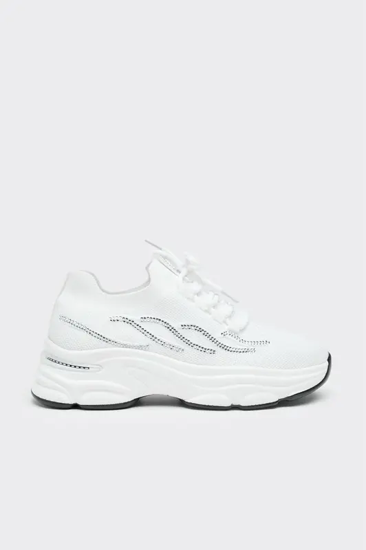 Günlük Taşlı Kadın Sneaker