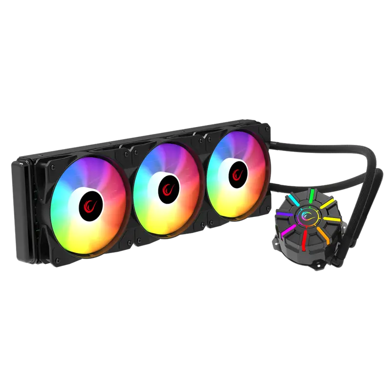 Helios C3 68CFM 1800 RPM Rainbow AMD AM5/ LGA1700 360mm Sıvı Soğutmalı Cpu Fan-Siyah