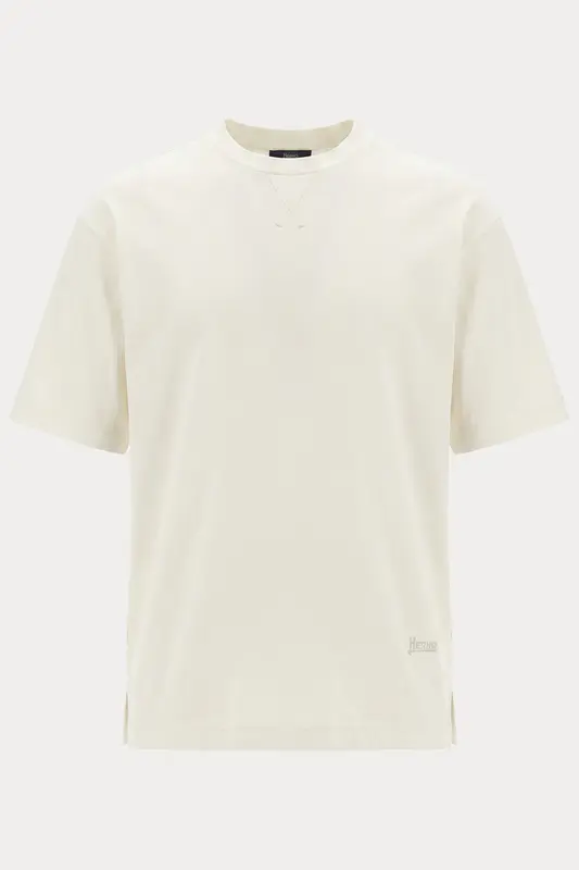 Herno Relaxed Fit Yuvarlak Yaka T-shirt