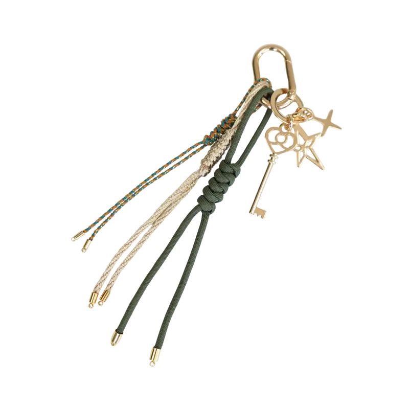Hidden Door El Yapımı Örgü Dokulu Çanta Süsü – RopeCharm (Bag Charm) | Happyangels