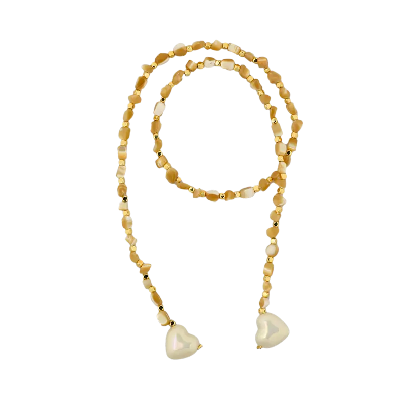 Honey Shell Sedef Taşlı Çanta Süsü – WrapCharm (Bag Charm) | Happyangels