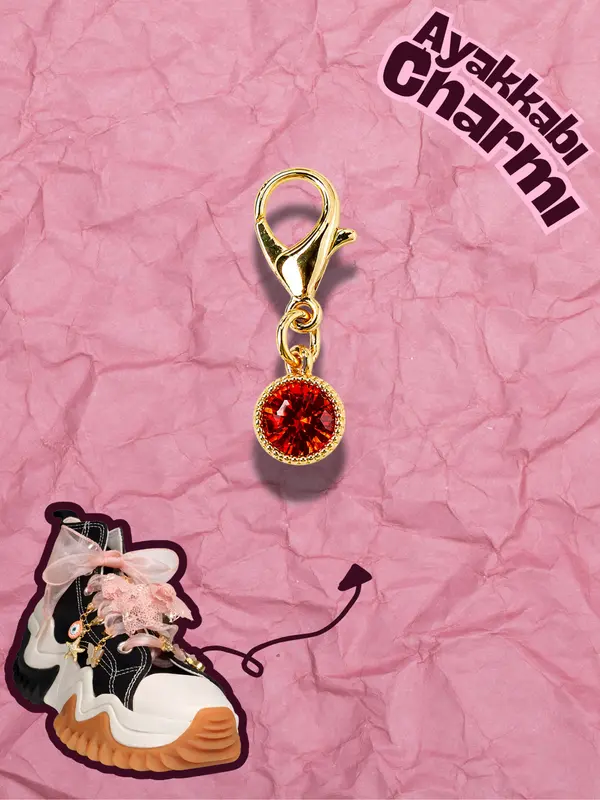 Hugs & Gifts – Glam Charm | Mini Aura – Red Aura 💎✨
