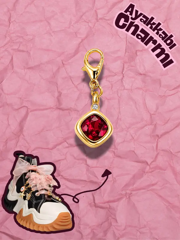 Hugs & Gifts – Glam Charm | Ruby Drop ❤️💎