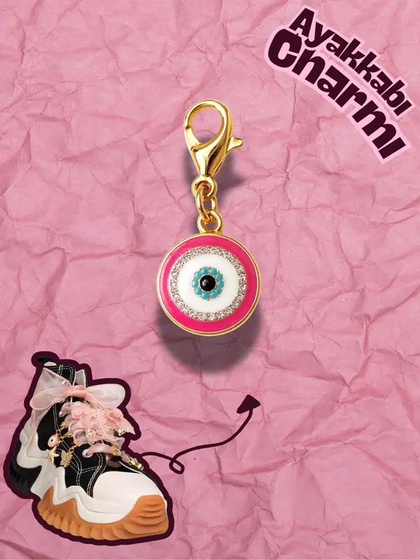 Hugs & Gifts – Nazar Charm | Fuşya Nazar Işıltısı 🧿🌸