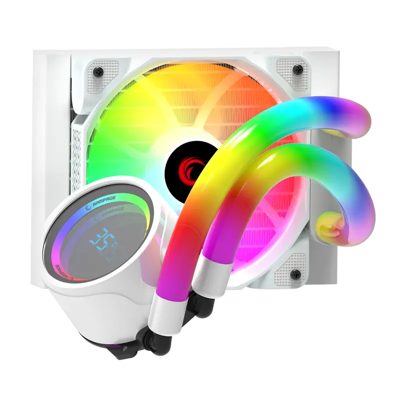 Iceblade C5 2000 RPM AM5/LGA1700 120mm Sıvı Soğutmalı Cpu Fan-Beyaz