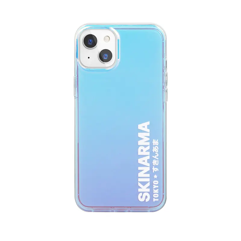 iPhone 13 Uyumlu Kılıf Skinarma IML Baskılı Holografik Kirameku Kapak