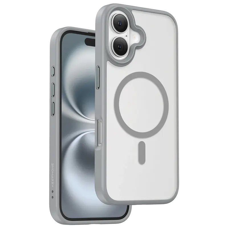 iPhone 16 Mago Pro Magsafe Kılıf - Natural Titanyum