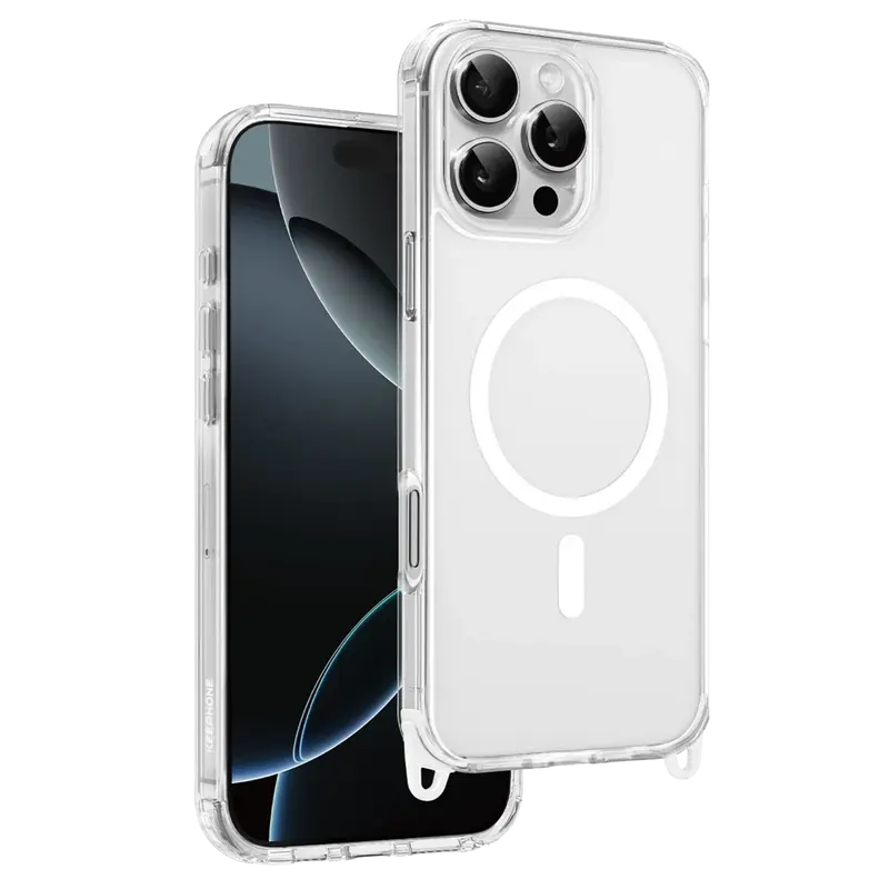 iPhone 16 Pro Max MagRock Magsafe Kılıf - Beyaz
