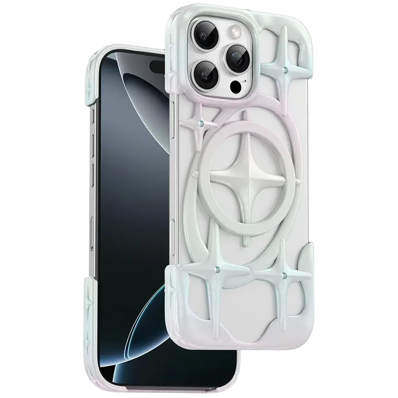 iPhone 16 Pro Max Stella Magsafe Kılıf - Beyaz