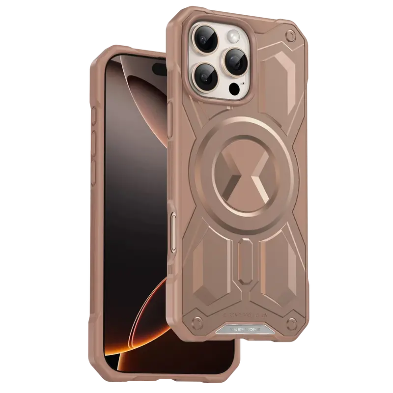 iPhone 16 Pro Monarch Magsafe Kılıf - Çöl Titanyum