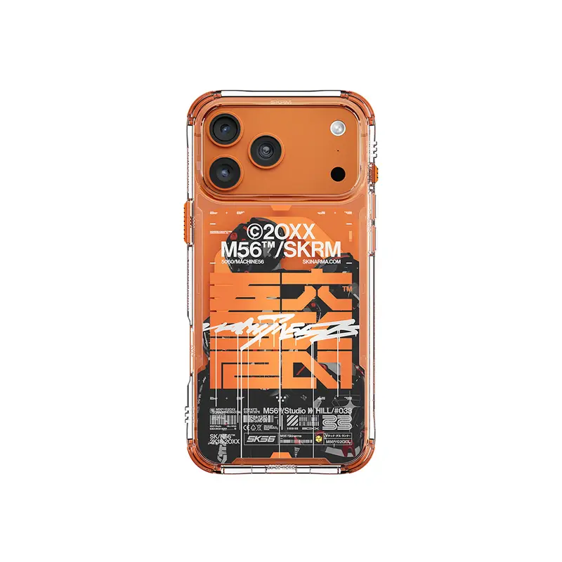 iPhone 17 Pro Max Uyumlu Kılıf Skinarma Mag-Şarj Özellikli IML Baskılı X M56 Kapak