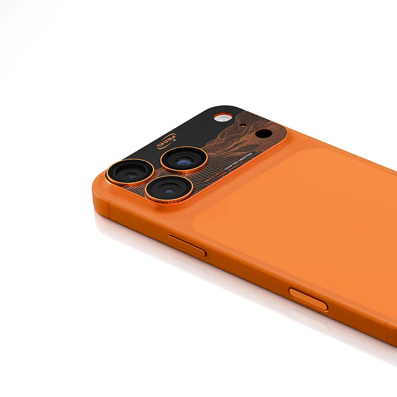 iPhone 17 Pro Max Uyumlu Skinarma Sonix Serisi Alüminyum Kaplamalı Kamera Lens Koruyucu