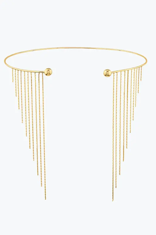 Işıltılı Zincir Diva Choker