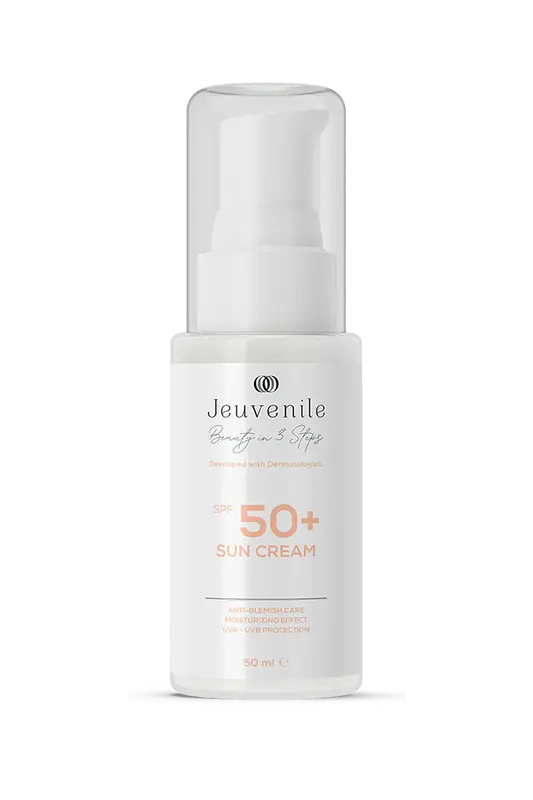 Jeuvenile SPF 50+ Leke Karşıtı Antioksidan Güneş Kremi