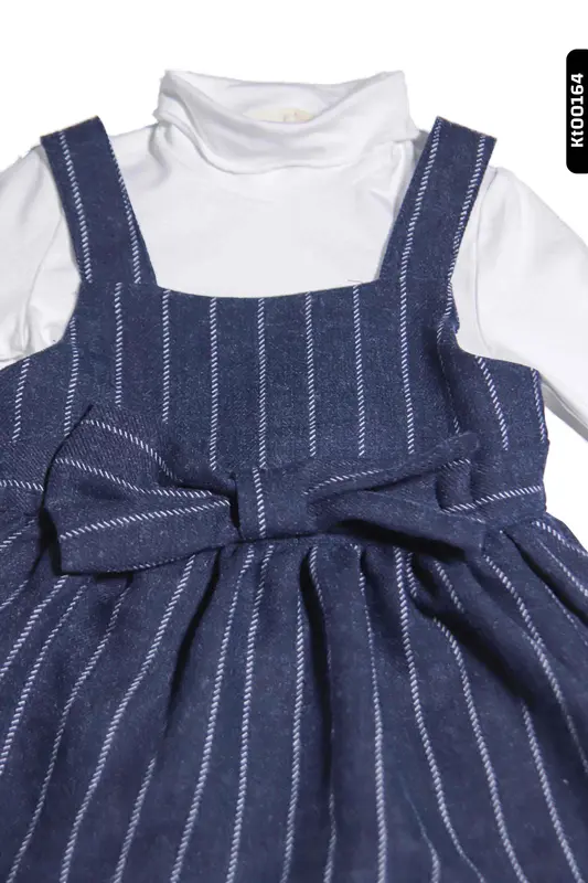 Kız Bebek Çizgili jile Takım 6-24 Ay 20642