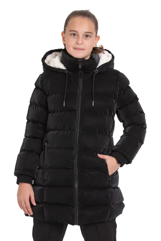 Kız Çocuk Mont 5-8 Yaş 8045