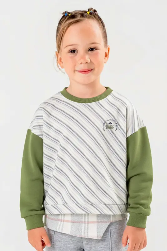 Kız Çocuk Sweatshirt 8-14 Yaş 37307