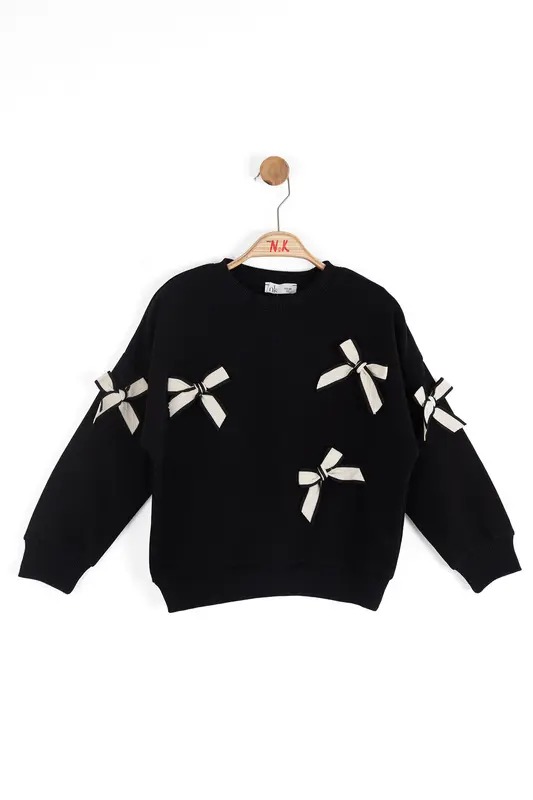 Kız Çocuk Sweatşirt 4-8 Yaş 39508