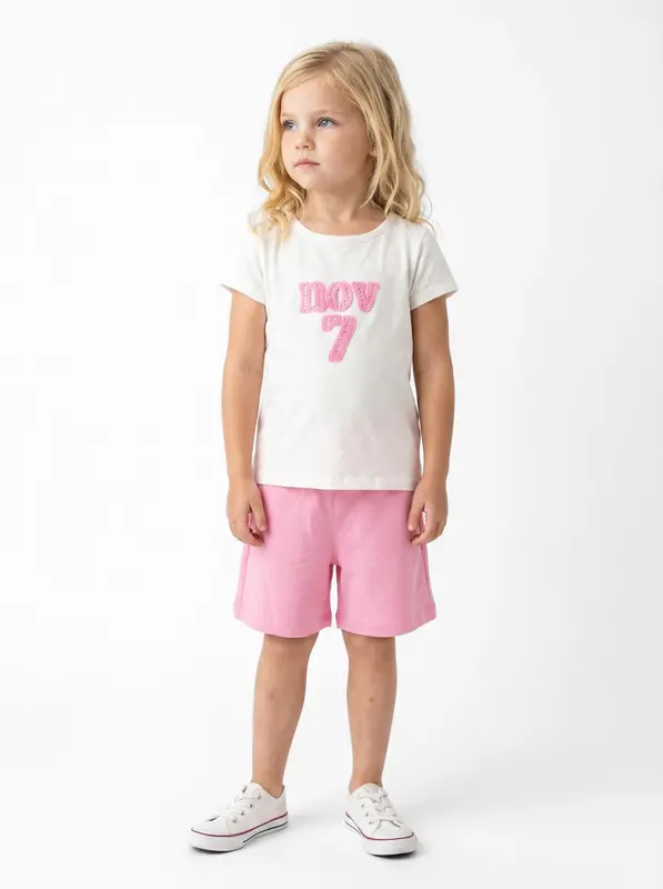 Kız Çocuk Yazlık Pijama Takım 3-7 Yaş 1158