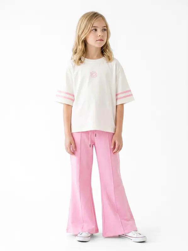 Kız Çocuk Yazlık Pijama Takım 8-14 Yaş 8624-8410