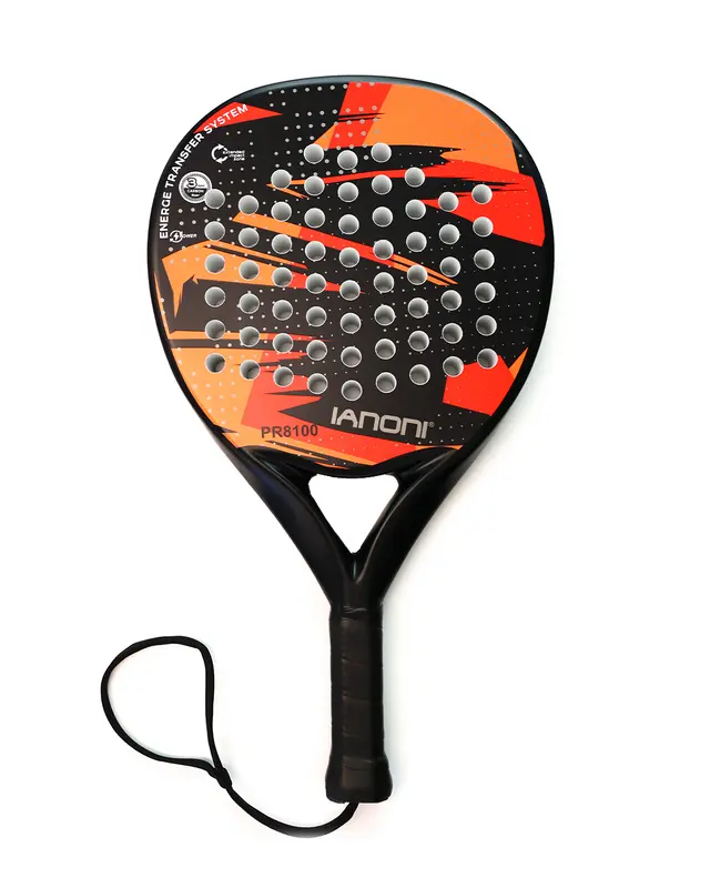 Karbon Fiber Padel Raketi Kırmızı