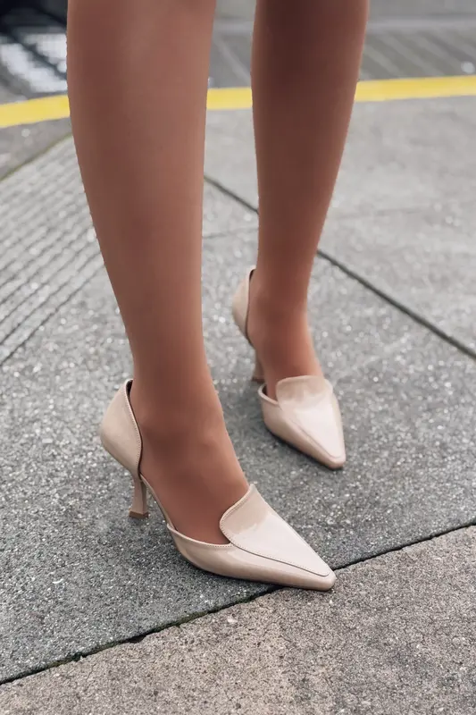 Karlo Nude Rugan Kadın Stiletto