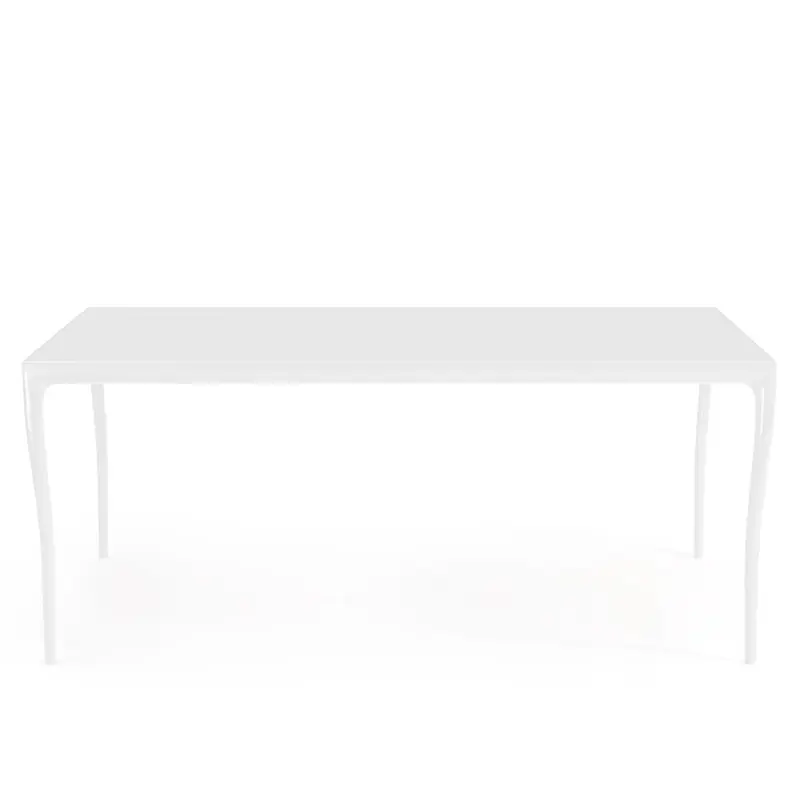Kartell Albert Yemek Masası Beyaz 190cm