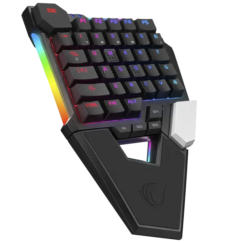 Kb-277 Omni Type C RGB Mini Oyuncu Klavyesi-Siyah