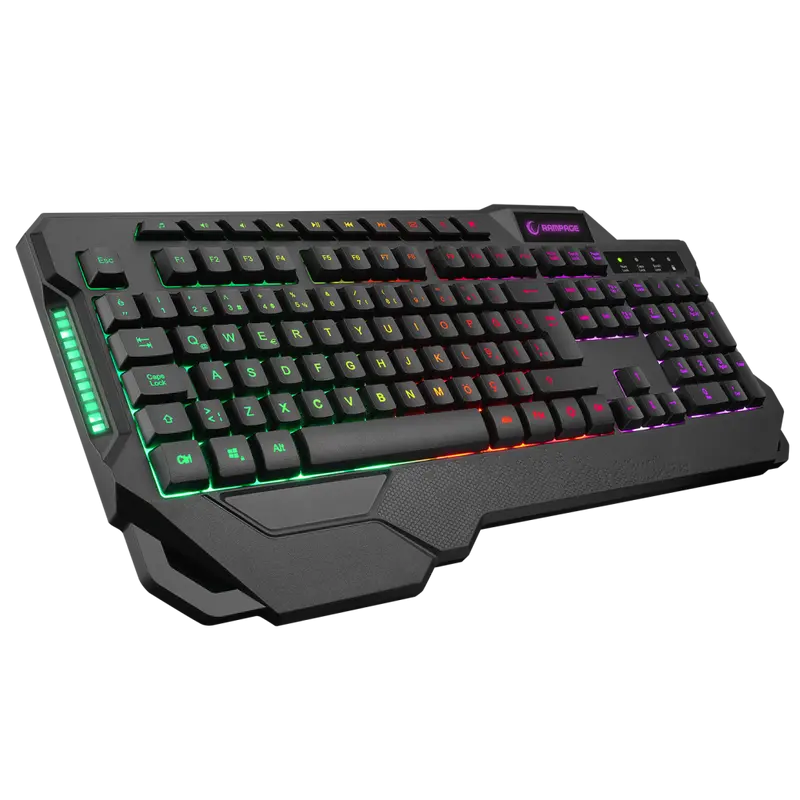 KB-R46 CARISMA USB Rainbow Aydınlatmalı Q Gaming Oyuncu Klavye