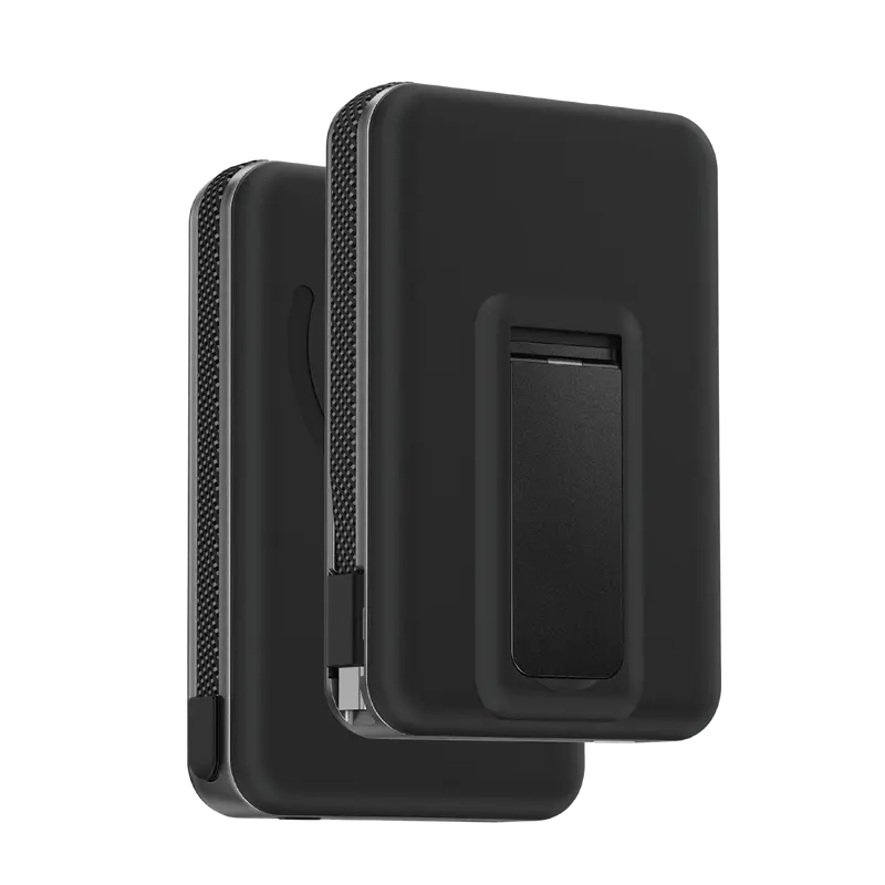 Keephone PB63 KUPPA 10000 mAh 25W Qi2 MagSafe Manyetik ve Semi-Solid Destekli Powerbank - Siyah