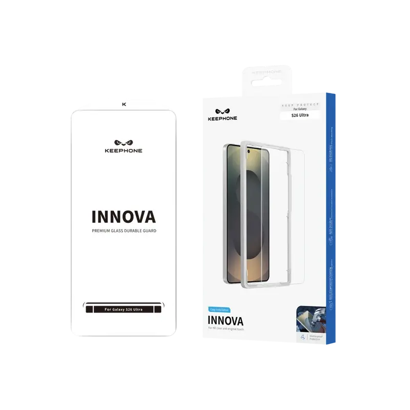 Keephone Samsung Galaxy S26 Plus Innova HD Cam Ekran Koruyucu - Şeffaf