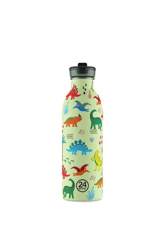 Kids Bottle Jurassic Friends Pipetli Paslanmaz Çelik Çocuk Su Matarası 500 ml