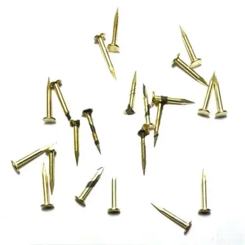 Klips, Menteşe, Ayağı Çivisi 9mm Çelik Sarı 10gr