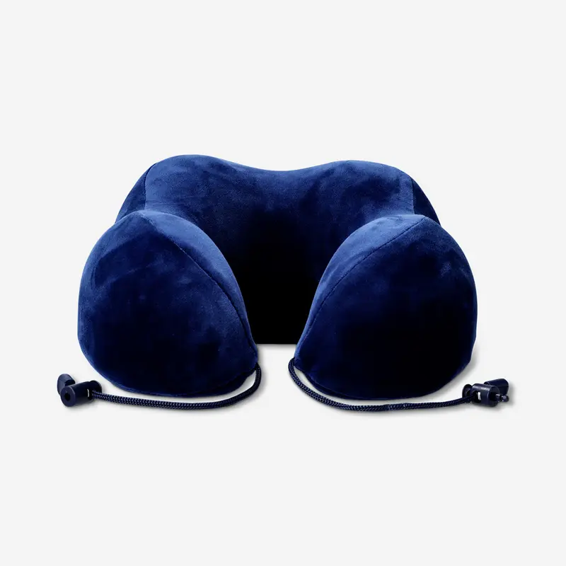 Koyu Mavi Memory Foam Seyahat Yastığı
