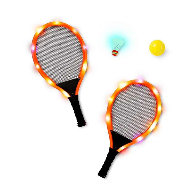 LED Işıklı Badminton Seti