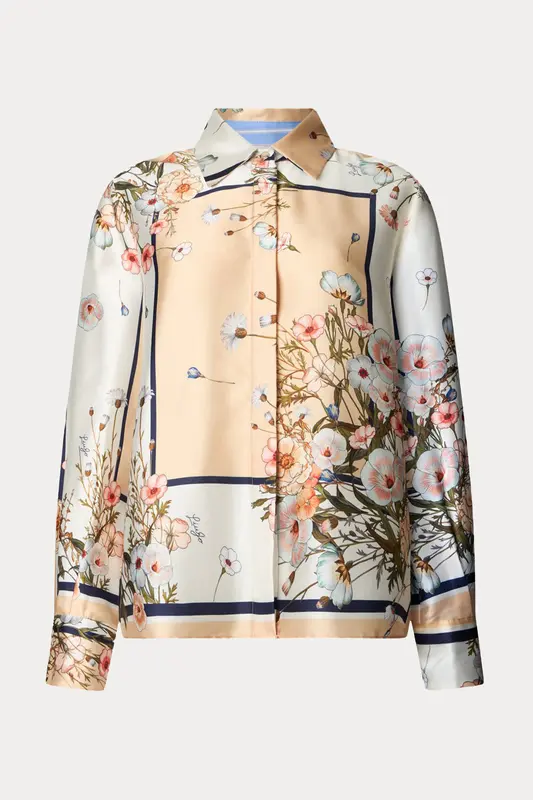 Liu Jo Comfort Fit Desenli Gömlek