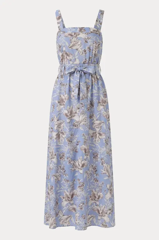 Liu Jo Relaxed Fit Kemerli Maxi Elbise