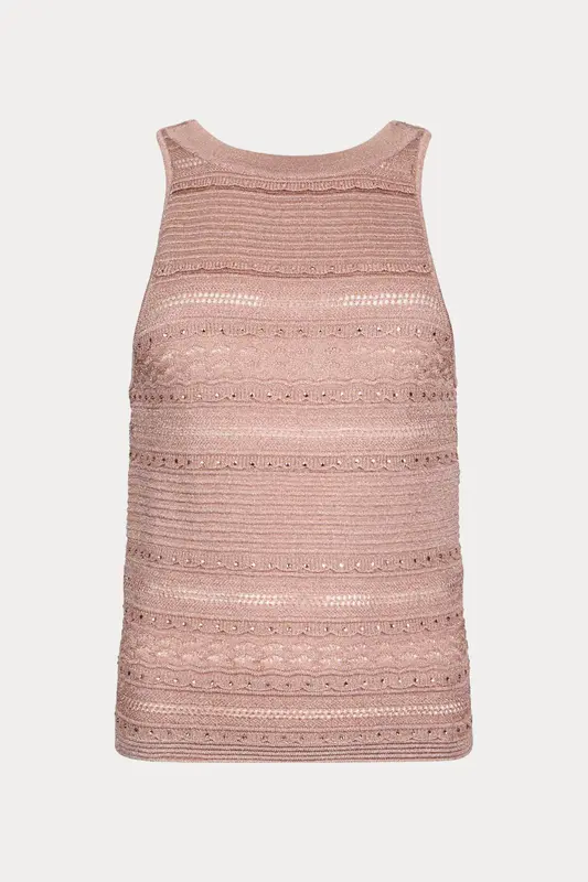 Liu Jo Slim Fit Halter Yaka Örgü Bluz