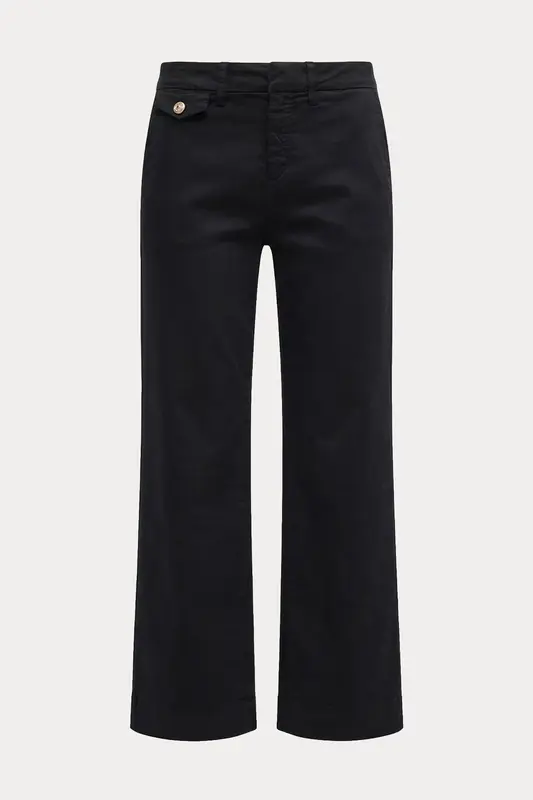 Liu Jo Straight Fit Crop Paça Streç Pantolon