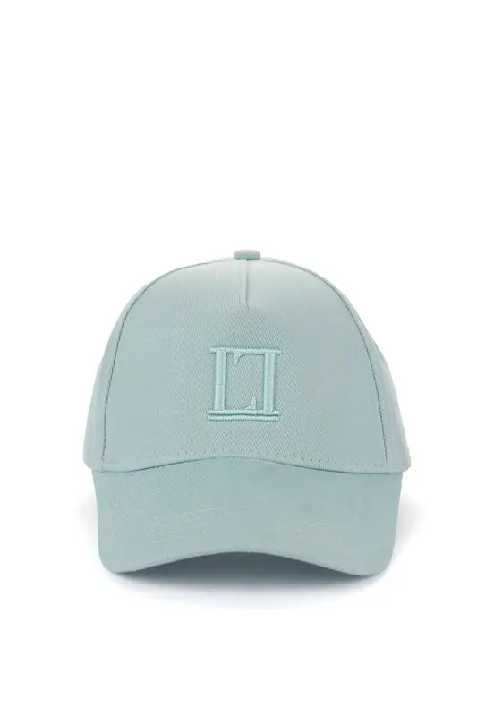 Louren Logo Baskılı Şapka - Mavi
