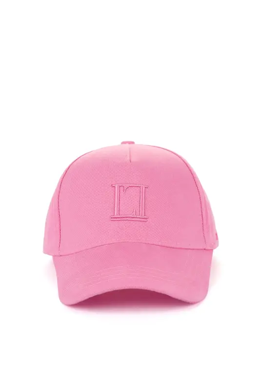 Louren Logo Baskılı Şapka - Pembe