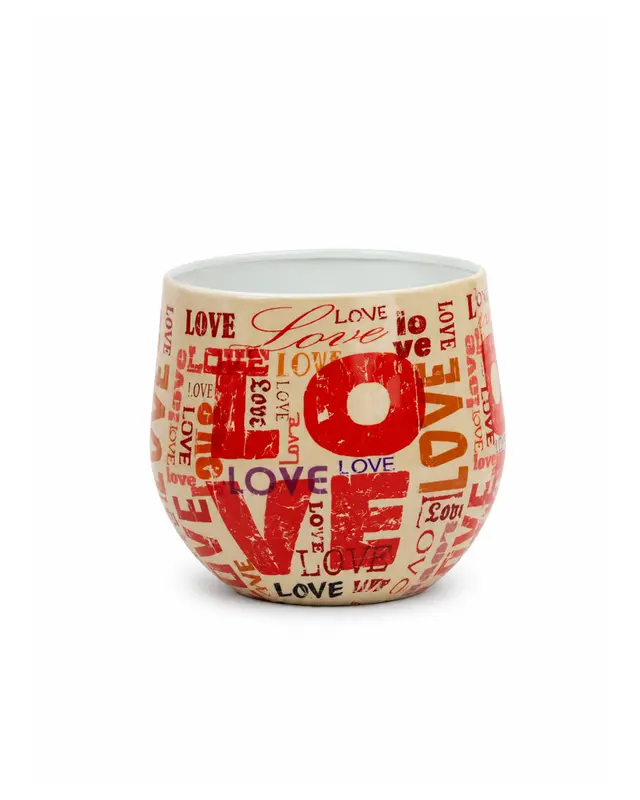 Love Metal Saksı S