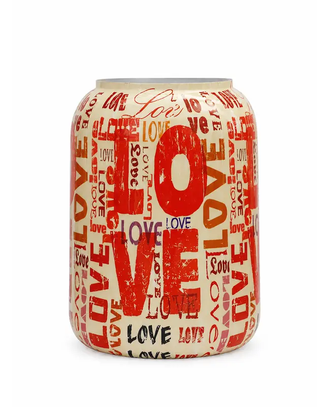 Love Metal Saksı XL