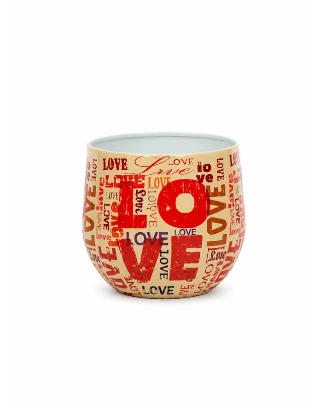 Love Metal Saksı XS