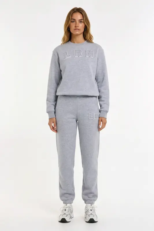LRN Oversize Eşofman Altı  W724 - Gri