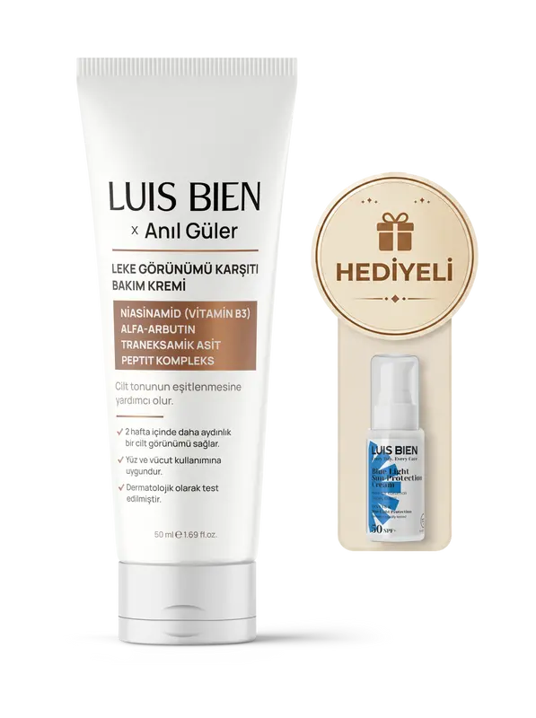 Luis Bien Anıl Güler Leke Karşıtı Aydınlatıcı Bakım Kremi 50 ml Niasinamid