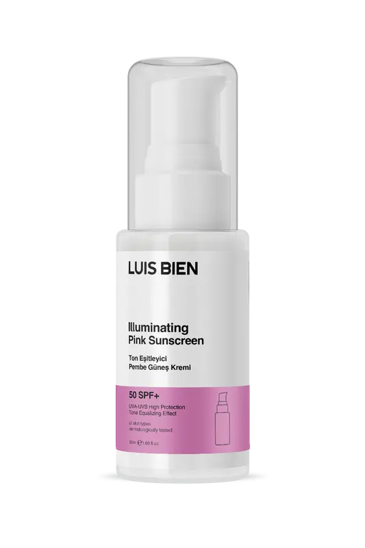 Luis Bien Pembe SPF 50+ Ton Eşitleyici Güneş Kremi 50 ml