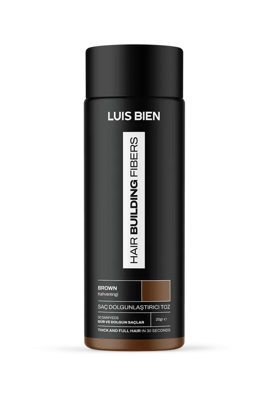 Luis Bien Saç Dolgunlaştırıcı Fiber Toz – Kahverengi